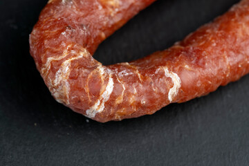 Dried chicken sausage with dried tomatoes