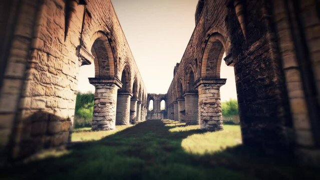 Lost Cloister 3D Video Animation