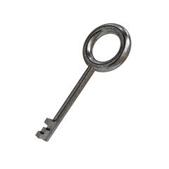 old rusty key
