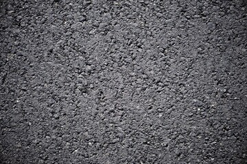 Close-up of the asphalt of a highway