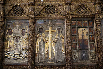 St. Savos (Savvas) 's church iconostasis. Nicosia. Cyprus.