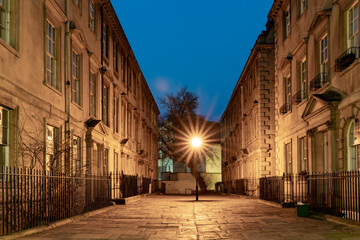 Fototapeta na wymiar Walk round Bath Historic city centre , England UK