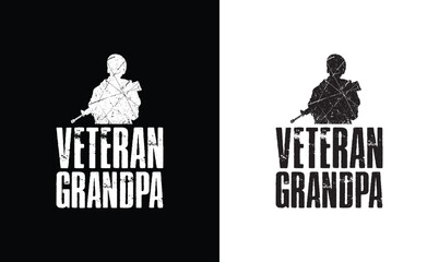 Army T shirt design, Veteran Grandma T shirt design