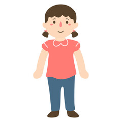 cute little girl face expressions