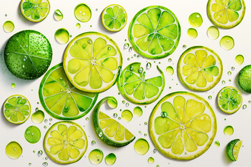 lime fruit citrus