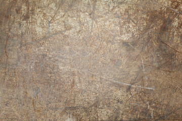 scratched metal texture for background.