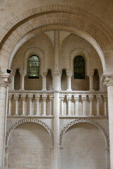 Abbaye-aux-Dames, Caen. Holy Trinity abbey church. France.