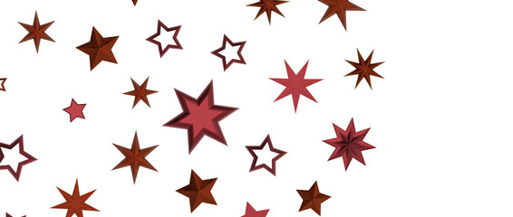 Holiday golden decoration, glitter frame isolated -