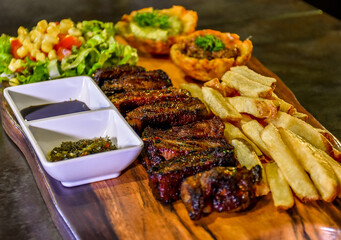 Carne asada a la parrilla