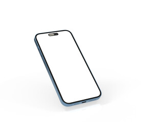 mobile smartphone device digital isolated 3d