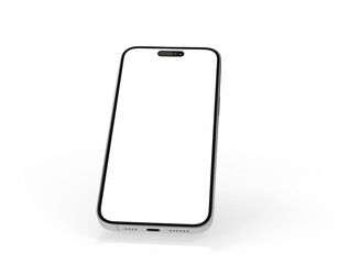 mobile smartphone device digital isolated 3d