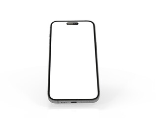 mobile smartphone device digital isolated 3d