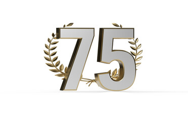 Obraz premium 75 year anniversary. png