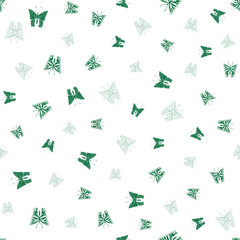 Butterfly seamless pattern background. Vector texture illustrati