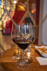 Tasting of different rioja wines, visit of winery cellars, Rioja wine making region, Spain