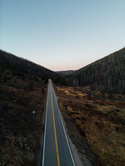 Highway in the mountain