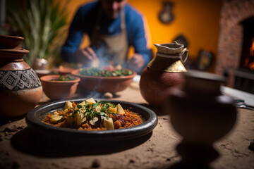 Learning Moroccan Cooking with a Local Chef AI Generative