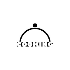 Black line Cooking whisk with bowl icon isolated on white background.