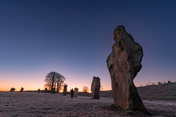 Avebury Stone Circle Neolithic and Bronze Age ceremonial site at dawn