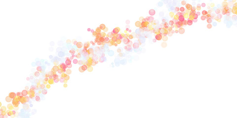 abstract colorful background with bokeh