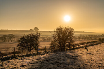 Avebury Stone Circle Neolithic and Bronze Age ceremonial site at dawn