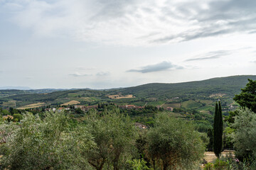 Obraz premium San Gimignano medieval town in the province of Siena, Italy.