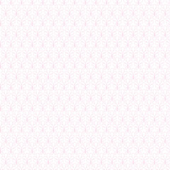 seamless repeat pattern with simple and beautiful hand drawn pink leaf motif on a whits background perfect for fabric, scrap booking, wallpaper, gift wrap projects