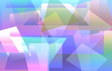 abstract background with triangles