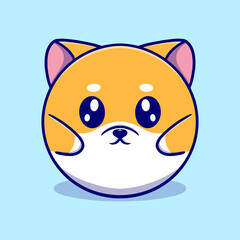 Cute dog logo for business