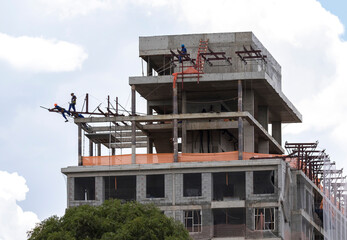 construção de prédios urbanos
