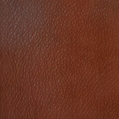 Brown Leather Texture Background created with Generative AI technology