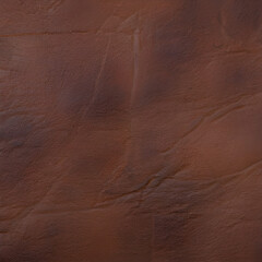 Brown Leather Texture Background created with Generative AI technology