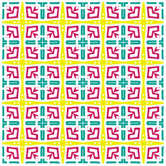 Seamless vector background with repeat pattern.Abstract ethnic rug ornamental seamless pattern.Perfect for fashion, textile design, cute themed fabric, on wall paper, wrapping paper and home decor.