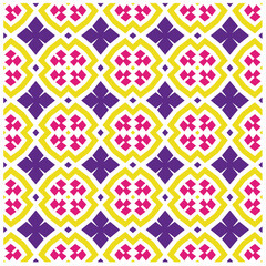 Seamless vector background with repeat pattern.Abstract ethnic rug ornamental seamless pattern.Perfect for fashion, textile design, cute themed fabric, on wall paper, wrapping paper and home decor.