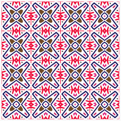 Seamless vector background with repeat pattern.Abstract ethnic rug ornamental seamless pattern.Perfect for fashion, textile design, cute themed fabric, on wall paper, wrapping paper and home decor.