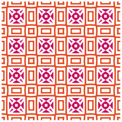 Seamless vector background with repeat pattern.Abstract ethnic rug ornamental seamless pattern.Perfect for fashion, textile design, cute themed fabric, on wall paper, wrapping paper and home decor.