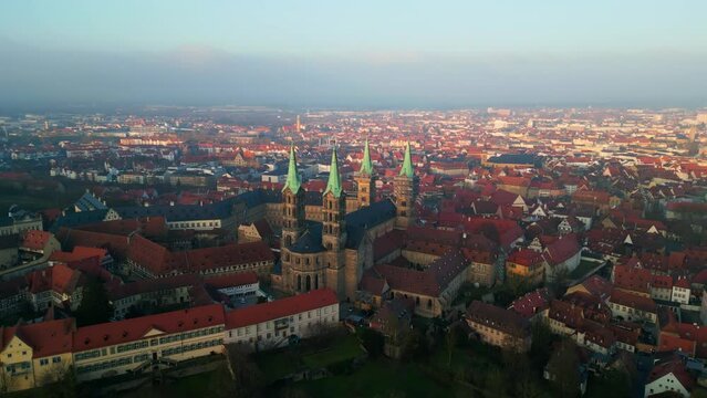 4k Drohnen Video vom Bamberger Dom