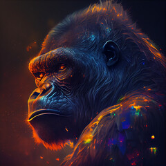 Gorille AI g&eacute;n&eacute;rative 