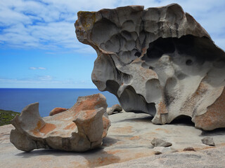 Remarcable rocks in south kangaroo island