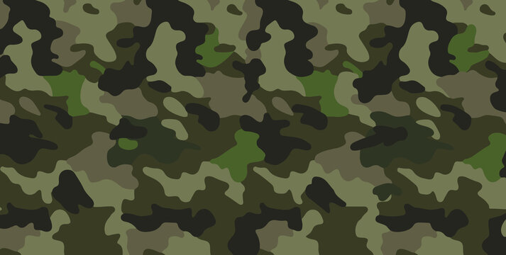 Camuflagem militar verde (Green military camouflage)