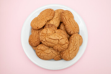 Tea cookie letter S typical in Portugal