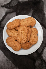 Tea cookie letter S typical in Portugal