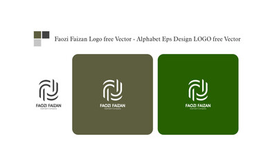 Faozi Faizan Logo free Vector - Alphabet Eps Design LOGO free Vector