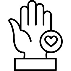 Obraz premium Volunteer Icon