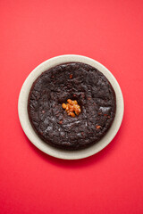 typical portuguese cake with dry fruits Bolo de Madeira