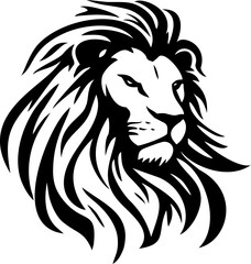 Lion Head Vector