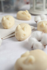 Natural baby soap bunny