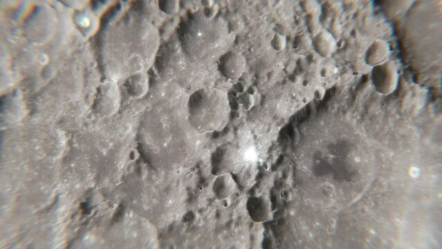 Luna in high quality. An excerpt from the moon landing.
