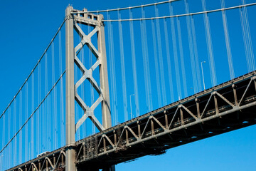 Fototapeta na wymiar Oakland Bay Bridge