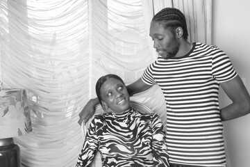 Fototapeta premium Aunt and Nephew 